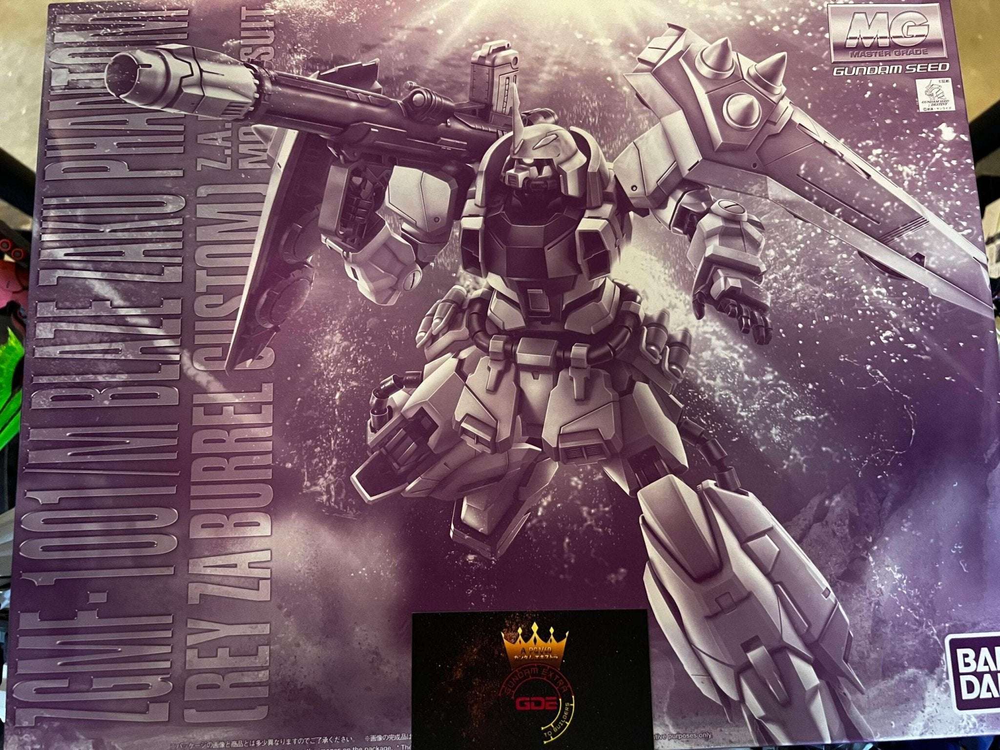 MG 1/100 ZGMF - 1001 / M Blaze Zaku Phantom Rey Za Burrel Custom (2021) - Gundam Extra - Your BEST Gunpla Supplier