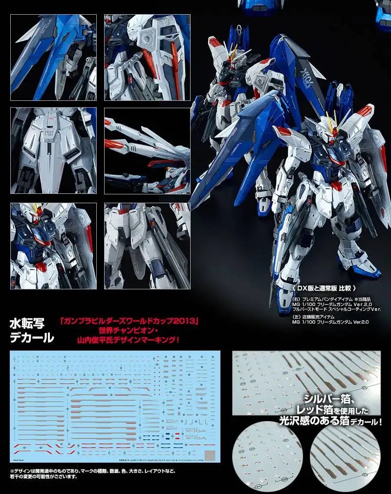MG Freedom Gundam Ver. 2.0 full blast mode special coating ver. - Gundam Extra - Your BEST Gunpla Supplier
