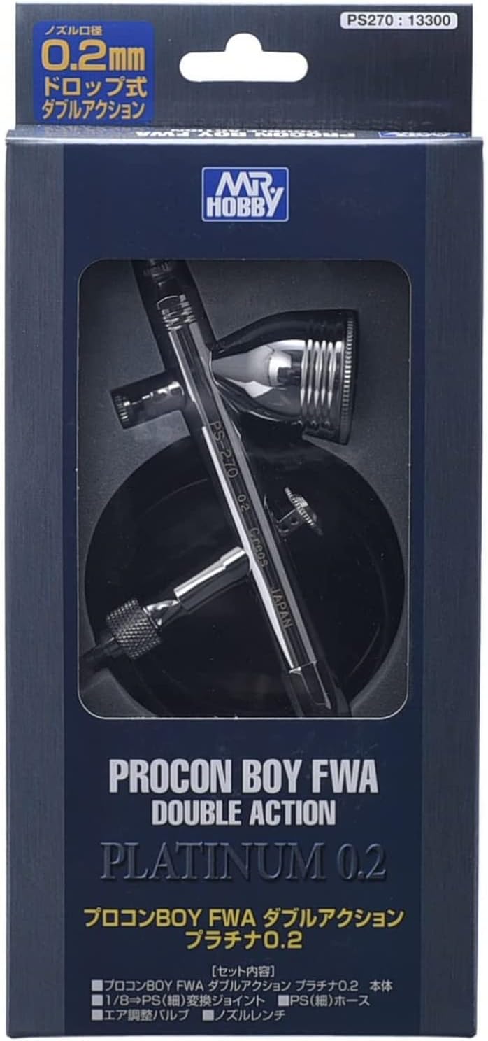 Mr. Procon Boy WA Platinum - Double Action Type PS270 - Gundam Extra - Your BEST Gunpla Supplier