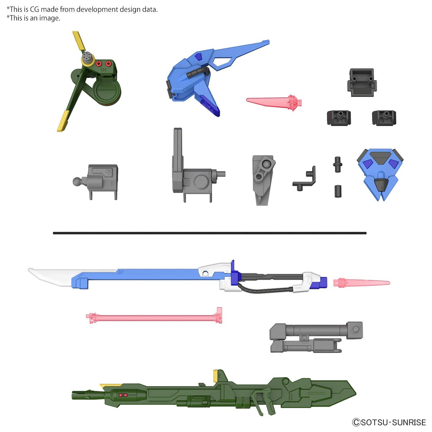OPTION PARTS SET GUNPLA 02 (LAUNCHER STRIKER & SWORD STRIKER)(2024) - Gundam Extra - Your BEST Gunpla Supplier