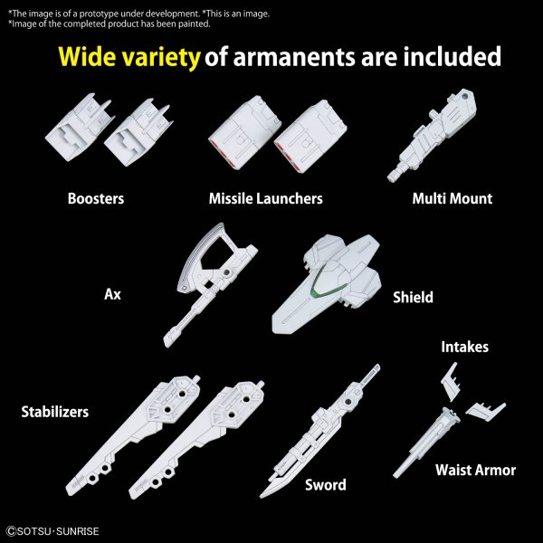OPTION PARTS SET GUNPLA 13 (GUNPLA BATTLE ARM ARMS)(2024) - Gundam Extra - Your BEST Gunpla Supplier