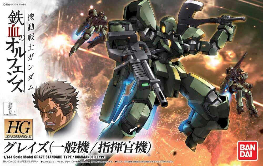 Orphans HG 1/144 Graze Standard Type / Commander Type - Gundam Extra - Your BEST Gunpla Supplier