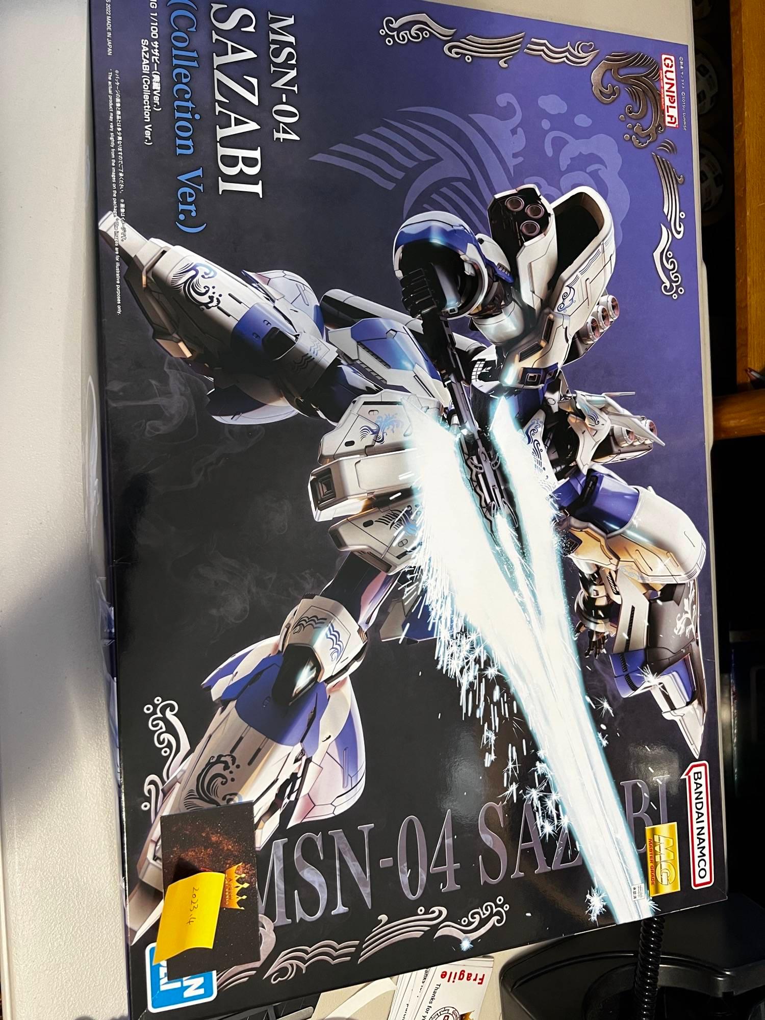 P Bandai MG Sazabi Collection Ver. - Gundam Extra - Your BEST Gunpla Supplier