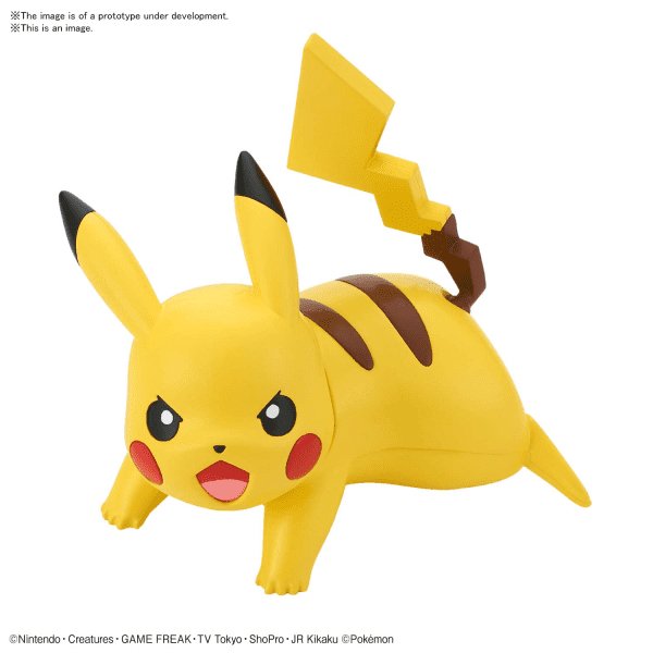 Pokemon Model Kit Qucik!! 03 PIKACHU (Battle Pose) - Gundam Extra - Your BEST Gunpla Supplier