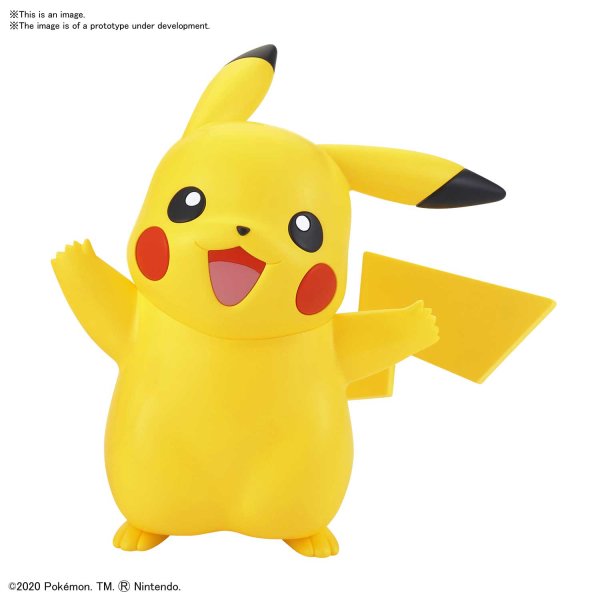 Pokemon Model Kit Quick!! 01 PIKACHU - Gundam Extra - Your BEST Gunpla Supplier