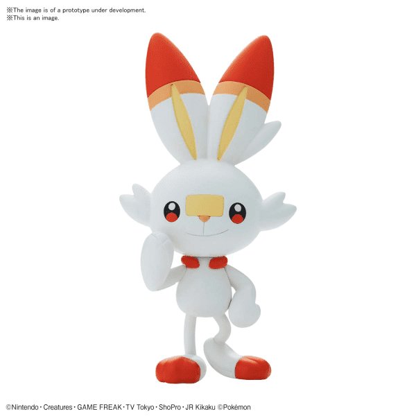 Pokemon Model Kit Quick!! 05 SCORBUNNY - Gundam Extra - Your BEST Gunpla Supplier