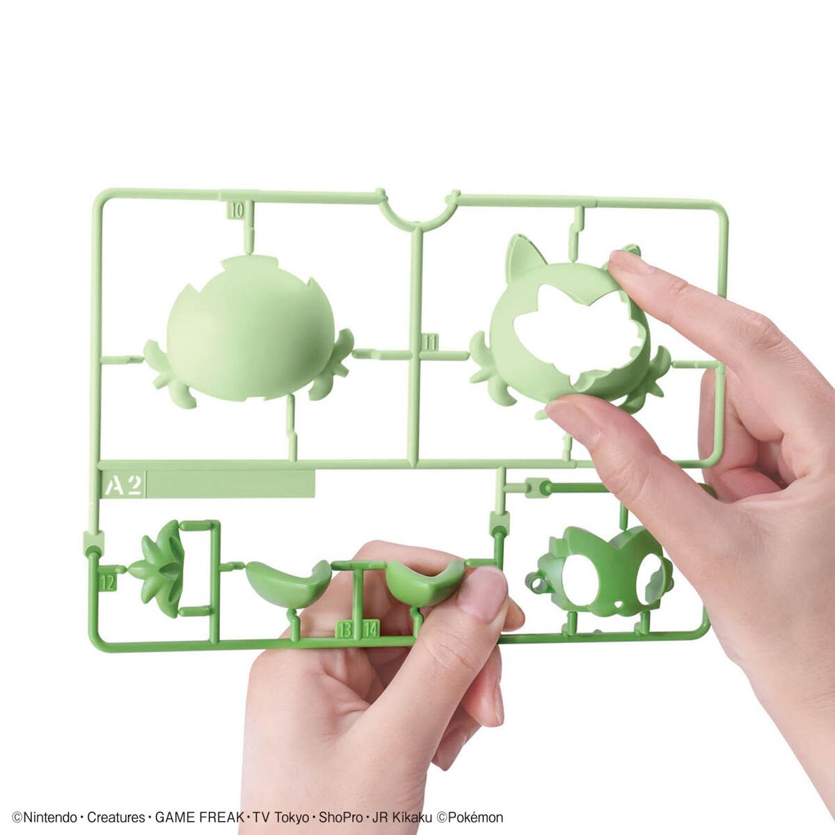 Pokémon Model Kit QUICK!! 18 SPRIGATITO - Gundam Extra - Your BEST Gunpla Supplier