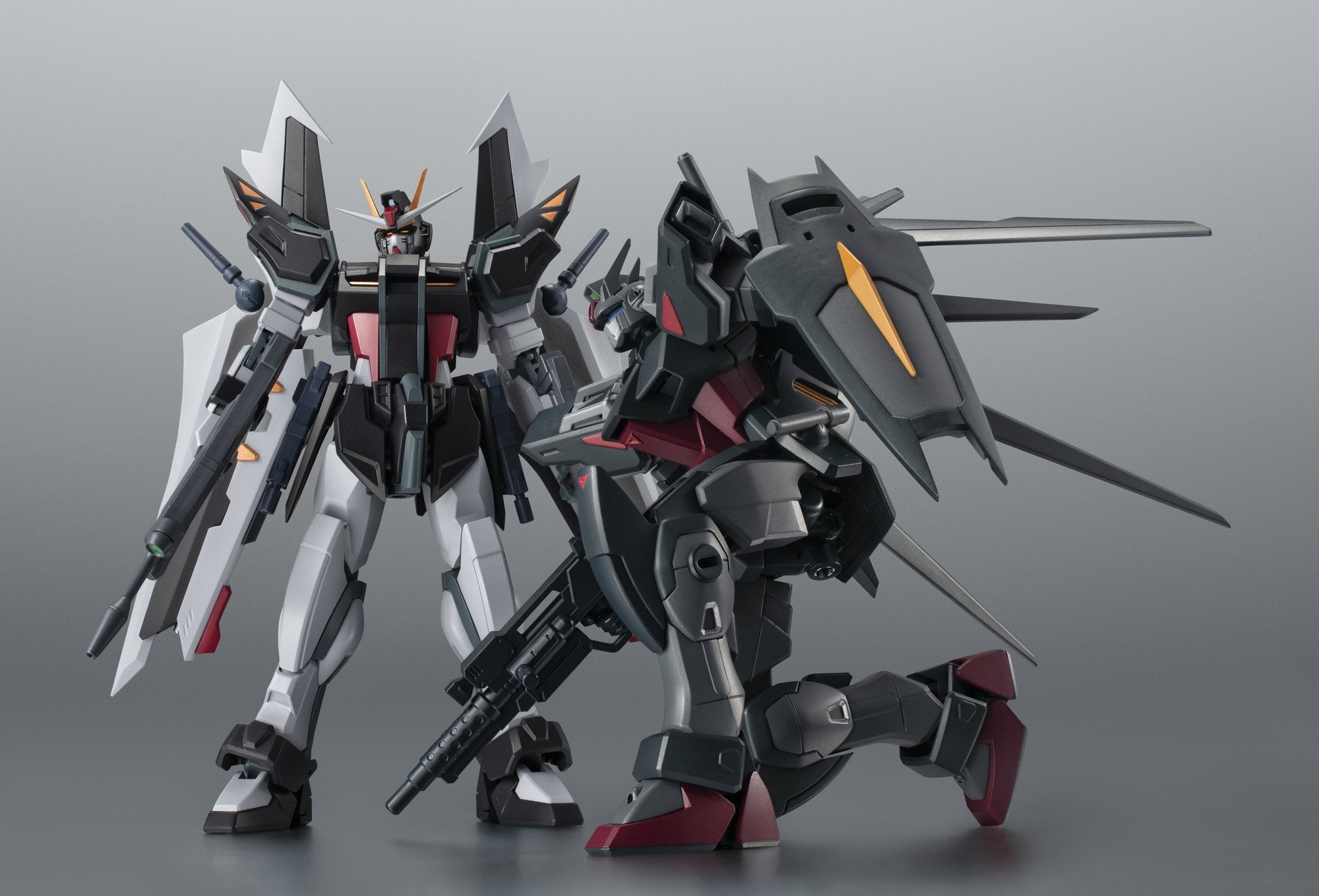 (Pre - Order CLOSED) ETA Q2 2025 - GAT - X105E+AQM/E - X09S STRIKE NOIR GUNDAM ver. A.N.I.M.E. GUNDAM, TAMASHII NATIONS THE ROBOT SPIRITS - Gundam Extra - Your BEST Gunpla Supplier