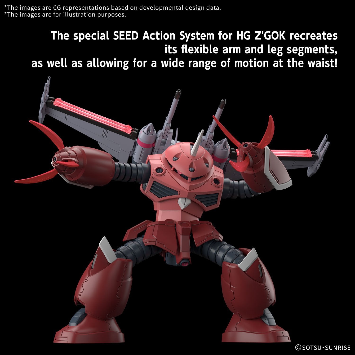 (Pre - Order) ETA Apr - May HG 1/144 Z’GOK(SEED FREEDOM Ver.) - Gundam Extra - Your BEST Gunpla Supplier