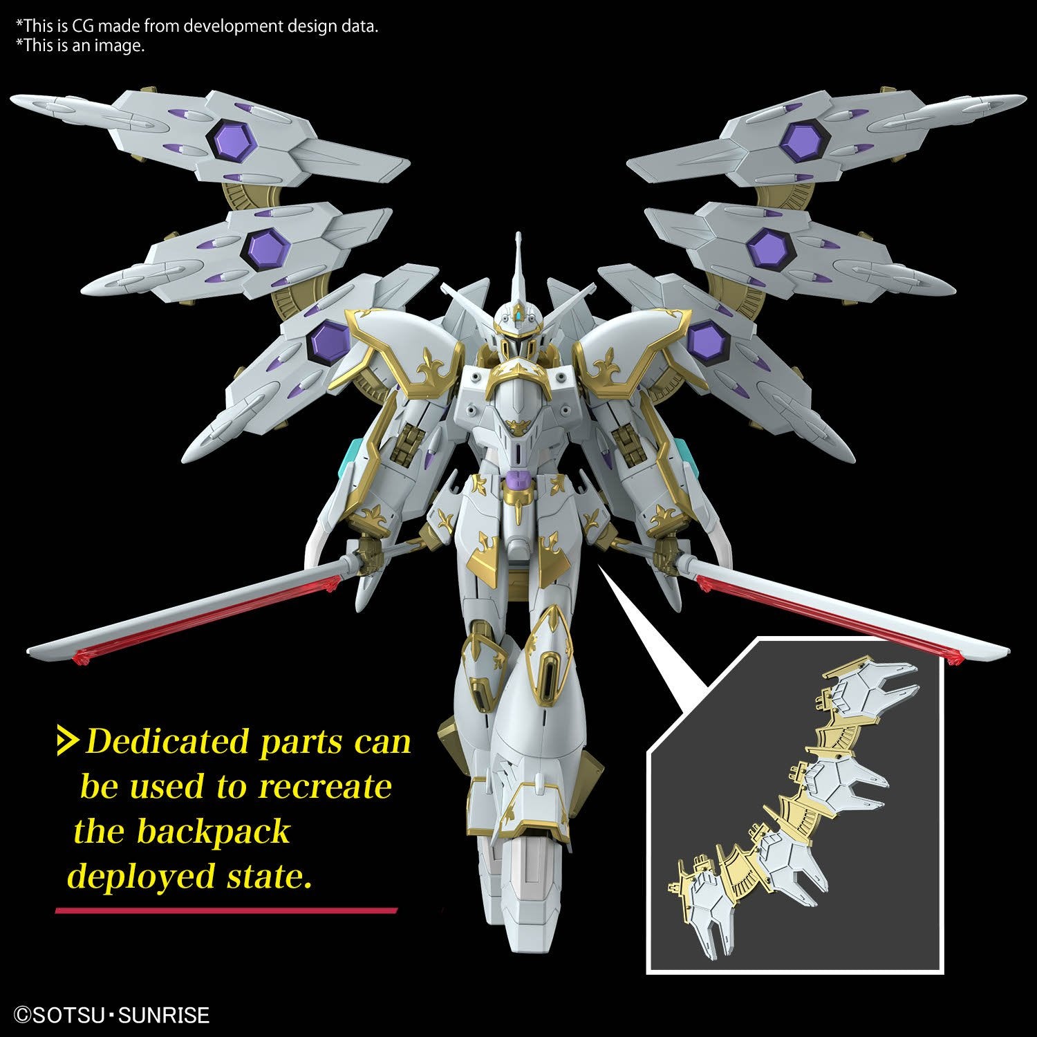 (Pre - Order) ETA Dec - Jan HG 1/144 BLACK KNIGHT SQUAD Cal - re.A - Gundam Extra - Your BEST Gunpla Supplier