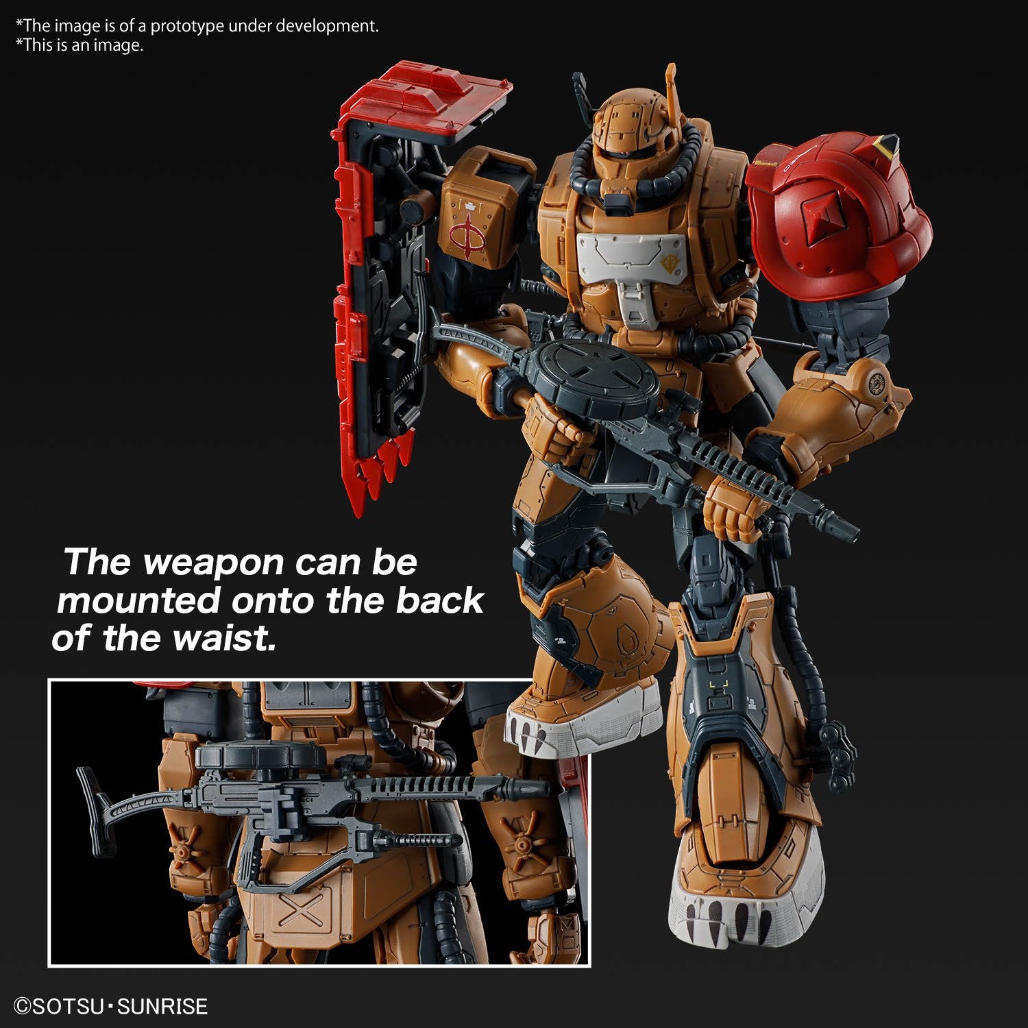 (Pre - Order) ETA Dec - Jan HG 1/144 ZAKUⅡ F TYPE SOLARI (RFV) - Gundam Extra - Your BEST Gunpla Supplier