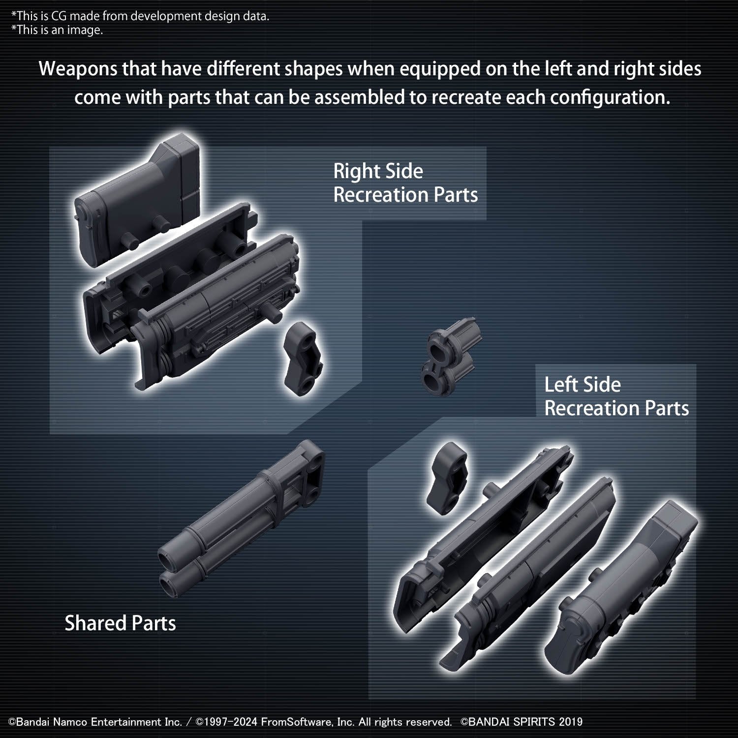 (Pre - Order) ETA Feb - Mar 30MM OPTION PARTS SET ARMORED CORE Ⅵ FIRES OF RUBICON WEAPON SET 02 - Gundam Extra - Your BEST Gunpla Supplier