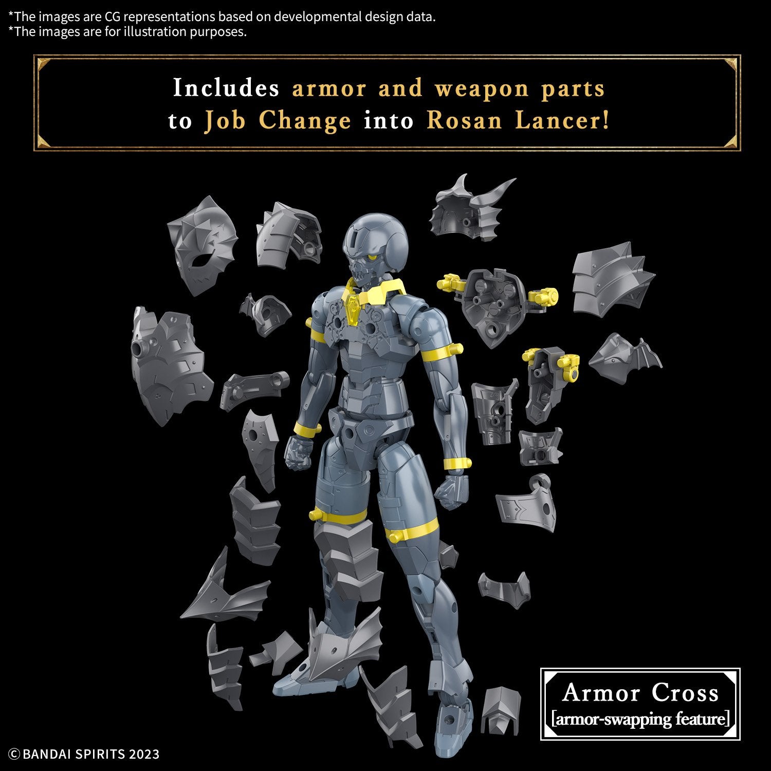 (Pre - Order) ETA July - Aug 30MF ROSAN LANCER - Gundam Extra - Your BEST Gunpla Supplier