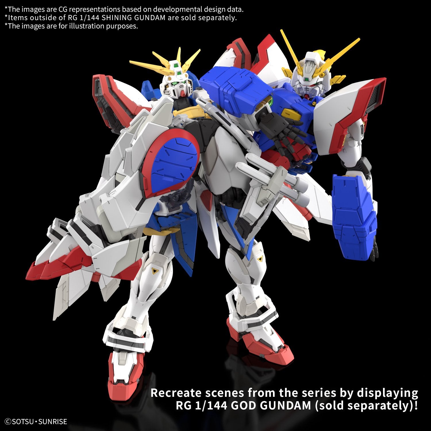 (Pre - Order) ETA June - July RG 1/144 SHINING GUNDAM - Gundam Extra - Your BEST Gunpla Supplier