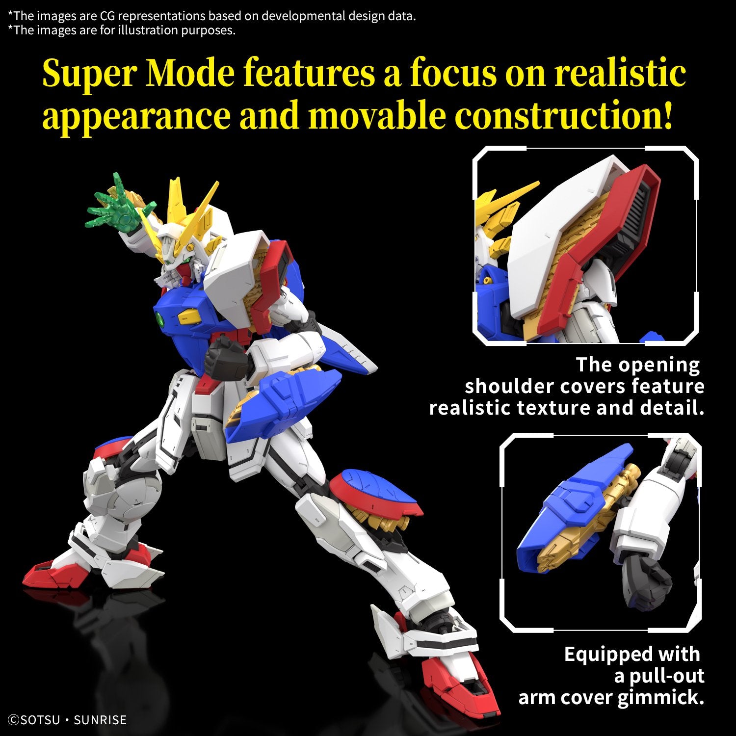 (Pre - Order) ETA June - July RG 1/144 SHINING GUNDAM - Gundam Extra - Your BEST Gunpla Supplier