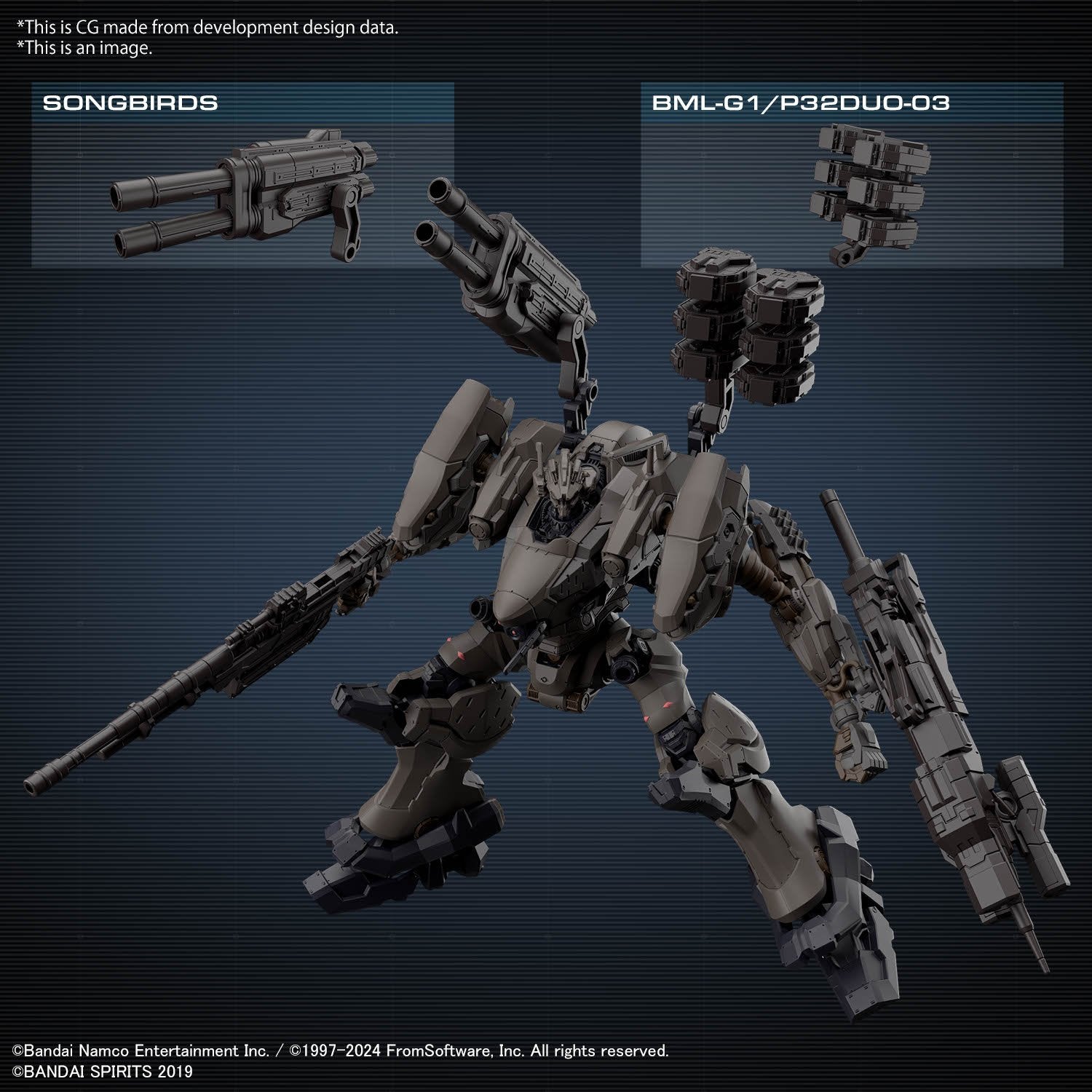 (Pre - Order) ETA Nov - Dec 30MM ARMORED CORE Ⅵ FIRES OF RUBICON RaD CC - 2000 ORBITER NIGHTFALL - Gundam Extra - Your BEST Gunpla Supplier