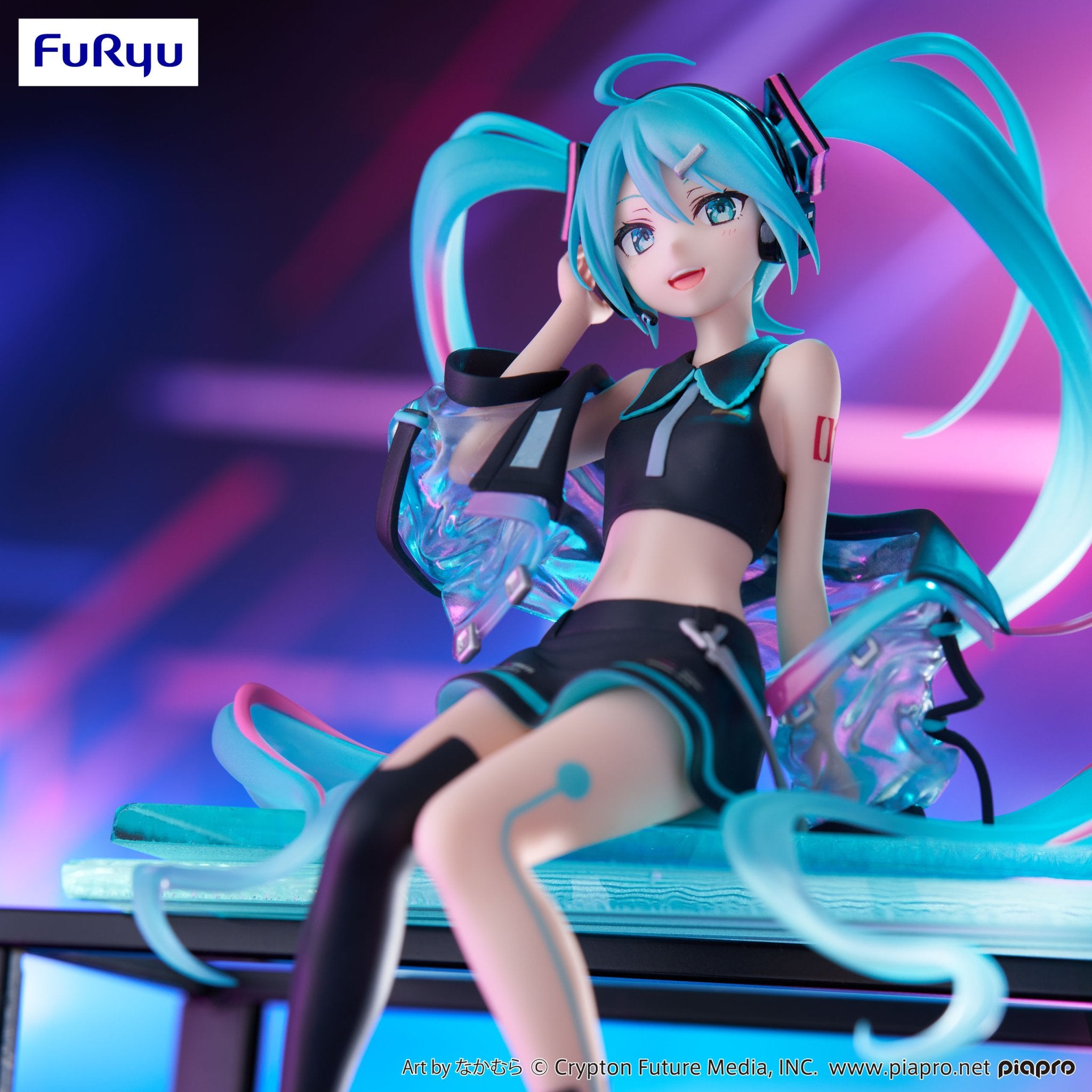 (Pre - Order) ETA Q2 2025 - Hatsune Miku Noodle Stopper Figure - Neon Cyber - Gundam Extra - Your BEST Gunpla Supplier