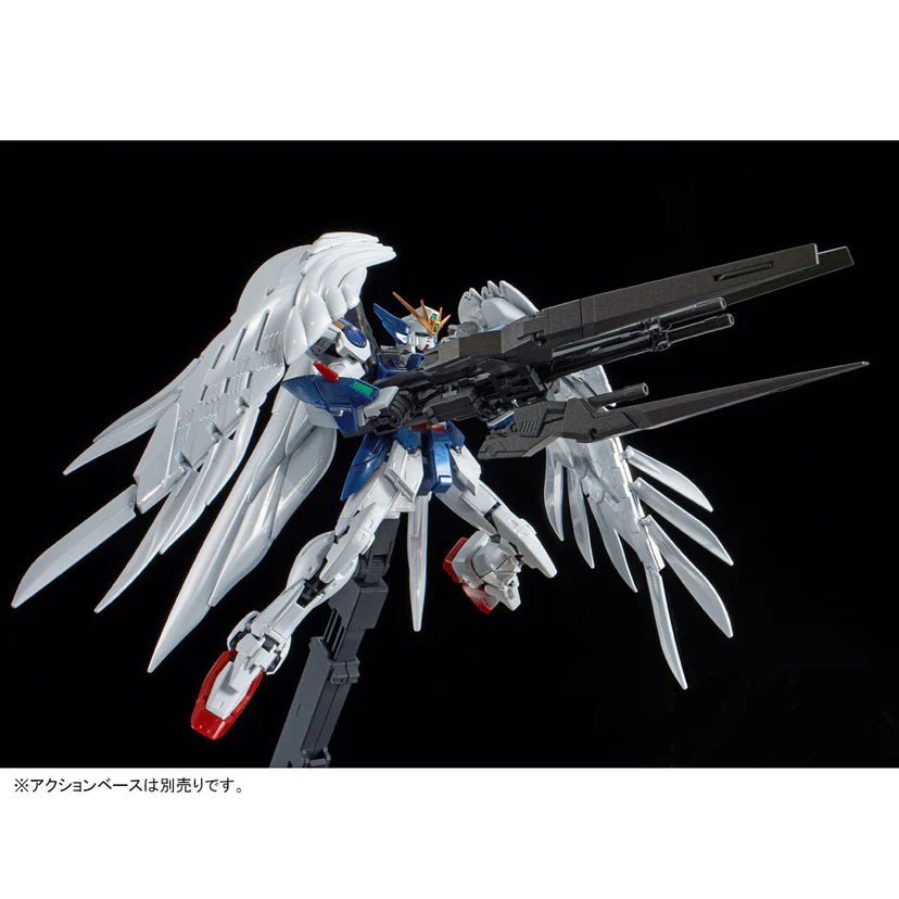 REAL GRADE (RG) 1/144 XXXG - 00W0 WING GUNDAM ZERO EW & DREI ZWERG (TITANIUM FINISH) - Gundam Extra - Your BEST Gunpla Supplier