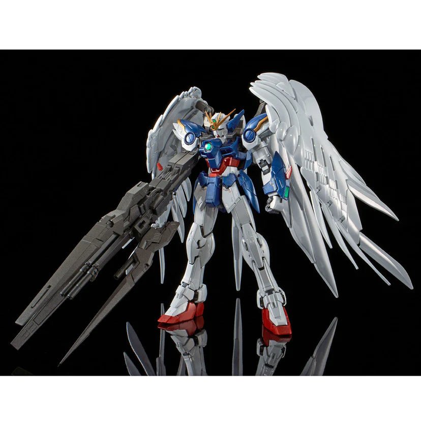REAL GRADE (RG) 1/144 XXXG - 00W0 WING GUNDAM ZERO EW & DREI ZWERG (TITANIUM FINISH) - Gundam Extra - Your BEST Gunpla Supplier