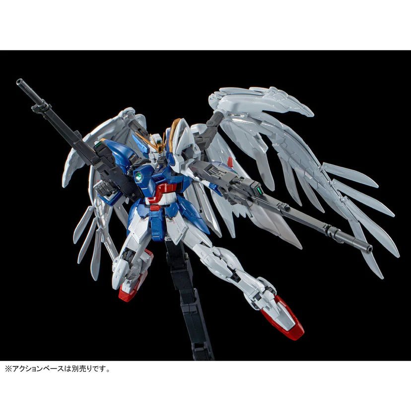 REAL GRADE (RG) 1/144 XXXG - 00W0 WING GUNDAM ZERO EW & DREI ZWERG (TITANIUM FINISH) - Gundam Extra - Your BEST Gunpla Supplier