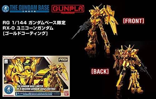The Gundam Based Limited RG Unicorn Gundam(Gold Coating) - Gundam Extra - Your BEST Gunpla Supplier