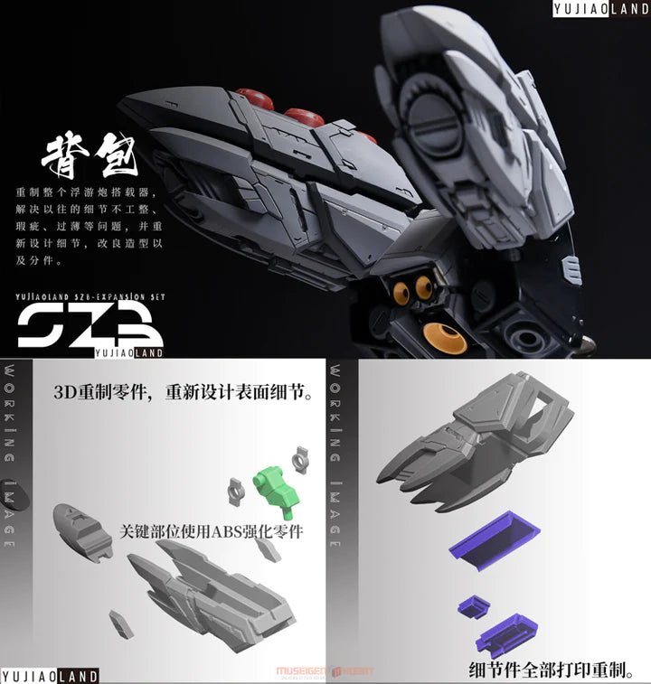 Yujiao Land Sazabi ver ka GK parts with Backpack expansion - Gundam Extra - Your BEST Gunpla Supplier