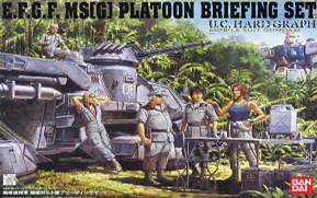 Bandai Hobby  UCHG Earth Federation Land MS Briefing Set