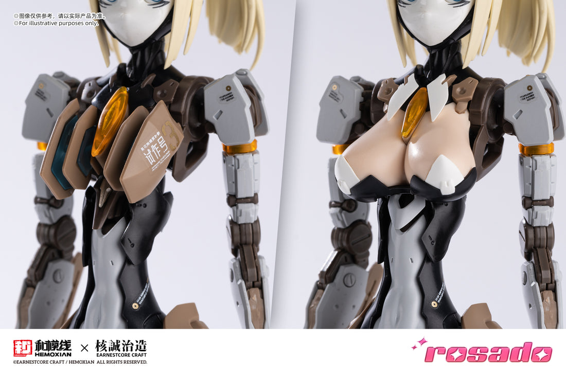 NONZERO STUDIO (Hemoxian) Hemoxian X Earnestcore Craft 1/10 Rosado Starflower Lily MK3 Model Kit