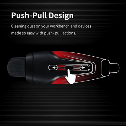 DSPIAE Retractable Dust Brush Double Head