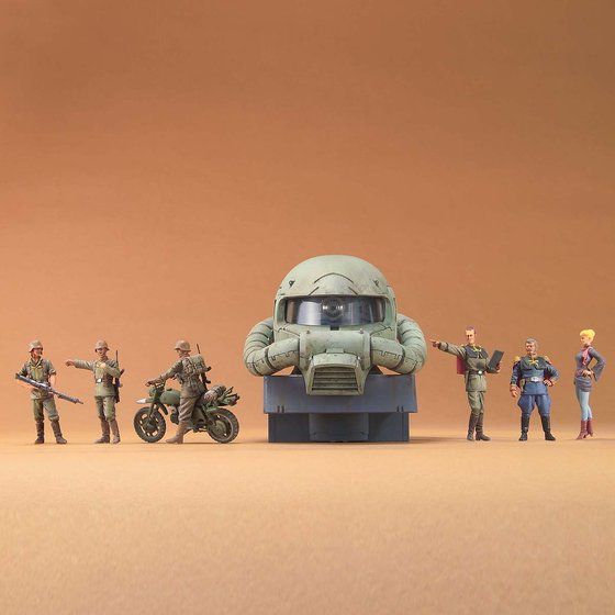 Bandai Hobby Zeon Ramba Ral Commando Set(2006)