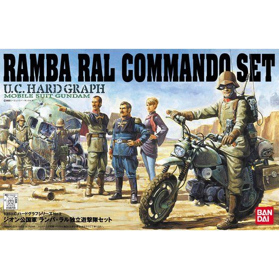 Bandai Hobby Zeon Ramba Ral Commando Set(2006)