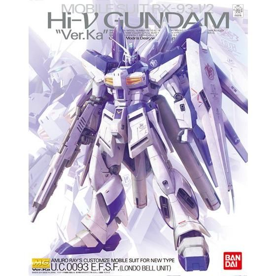 Bandai Hobby MG RX-93-v2 Hi-V (Nu) Gundam Ver.Ka  (2014) 1/100