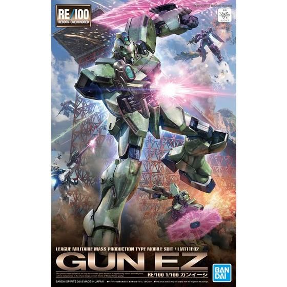 Bandai Hobby RE/100 1/100 GUN EZ(2018)
