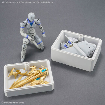 BANDAI ACTION BASE 7 &amp; OPTION BOX [WHITE]