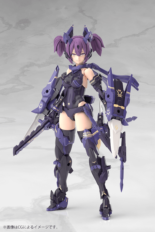 (Pre-Order CLOSED) ETA Q2 2026 - Megami Device KOTOBUKIYA ASRA NINJA KANAME SHADOW EDITION FULL PACKAGE