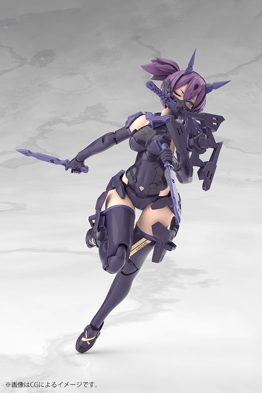 (Pre-Order CLOSED) ETA Q2 2026 - Megami Device KOTOBUKIYA ASRA NINJA KANAME SHADOW EDITION FULL PACKAGE
