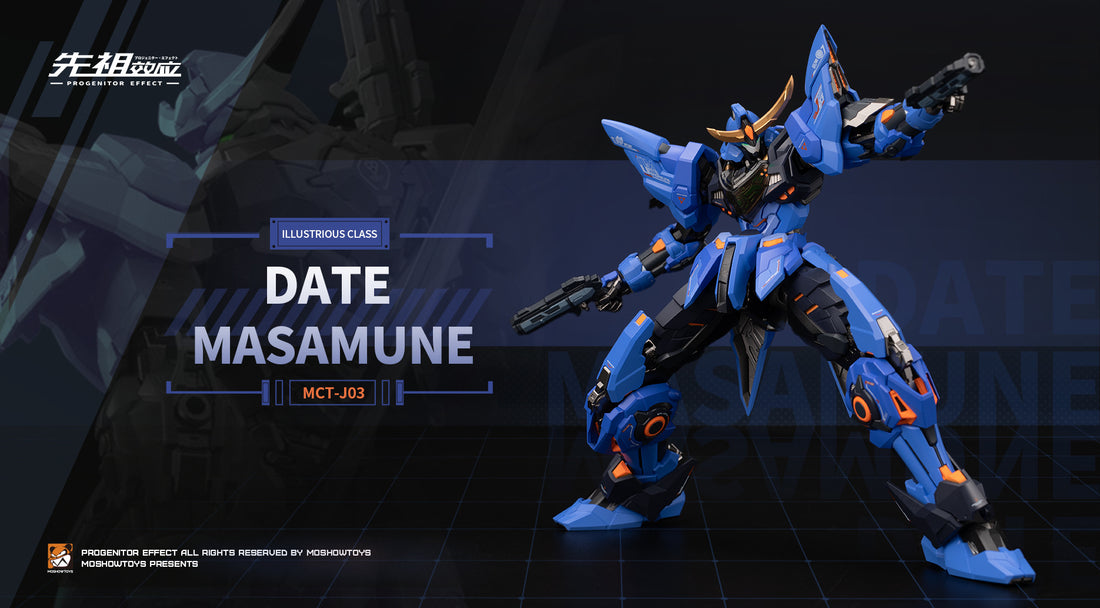 MOSHOW 1/100 Progenitor Effect Noble Class MCT-J03 Date Masamune Brahma Maru Mecha Action Figure