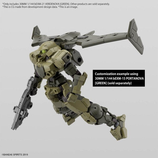 30MM 1/144 bEXM - 21 VERDENOVA [GREEN] - Gundam Extra - Your BEST Gunpla Supplier