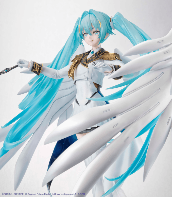 (Pre-Order CLOSED)  ETA Q3 2026 - MegaHouse Lucrea Mobile Suit Gundam 45th Anniversary X Hatsune Miku Hatsune Miku X Wing Gundam Zero EW