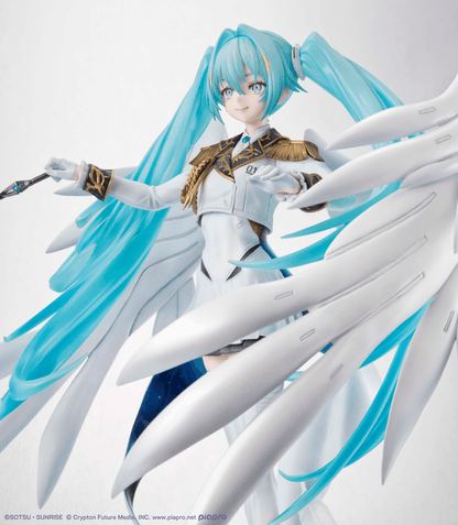 (Pre-Order CLOSED)  ETA Q3 2026 - MegaHouse Lucrea Mobile Suit Gundam 45th Anniversary X Hatsune Miku Hatsune Miku X Wing Gundam Zero EW