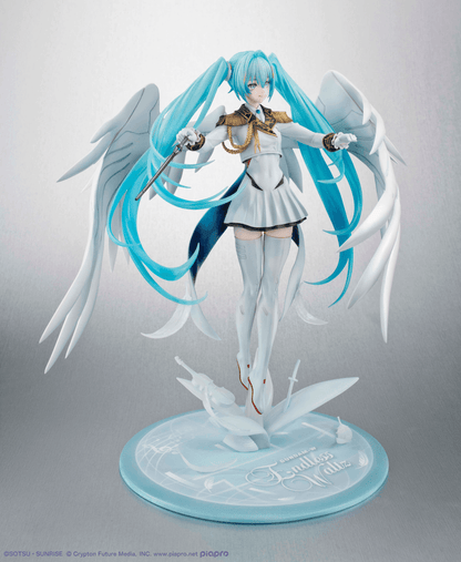 (Pre-Order CLOSED)  ETA Q3 2026 - MegaHouse Lucrea Mobile Suit Gundam 45th Anniversary X Hatsune Miku Hatsune Miku X Wing Gundam Zero EW