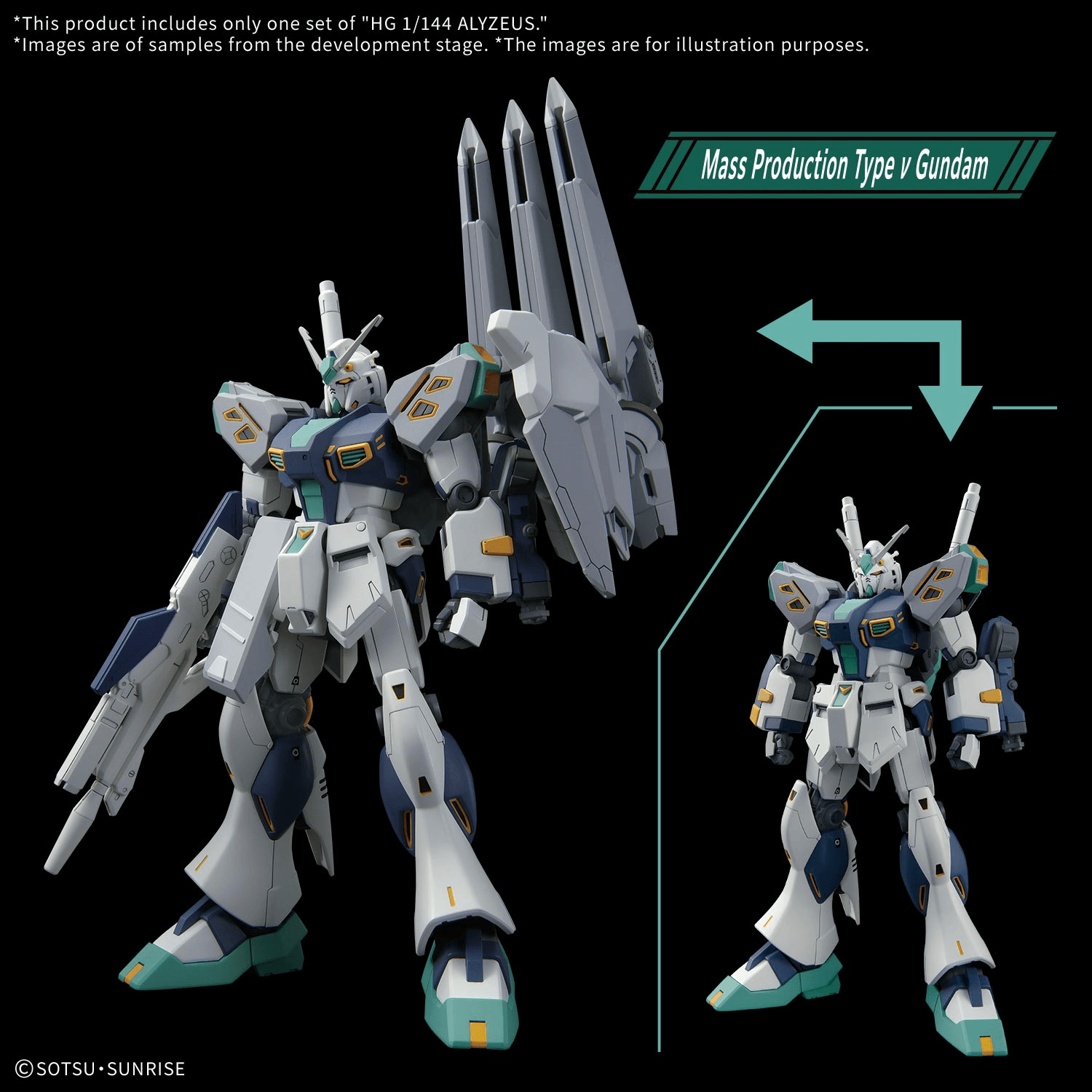 (Pre-Order)   ETA May-June HG 1/144 Alyzeus
