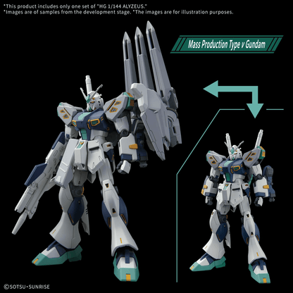 (Pre-Order)   ETA May-June HG 1/144 Alyzeus