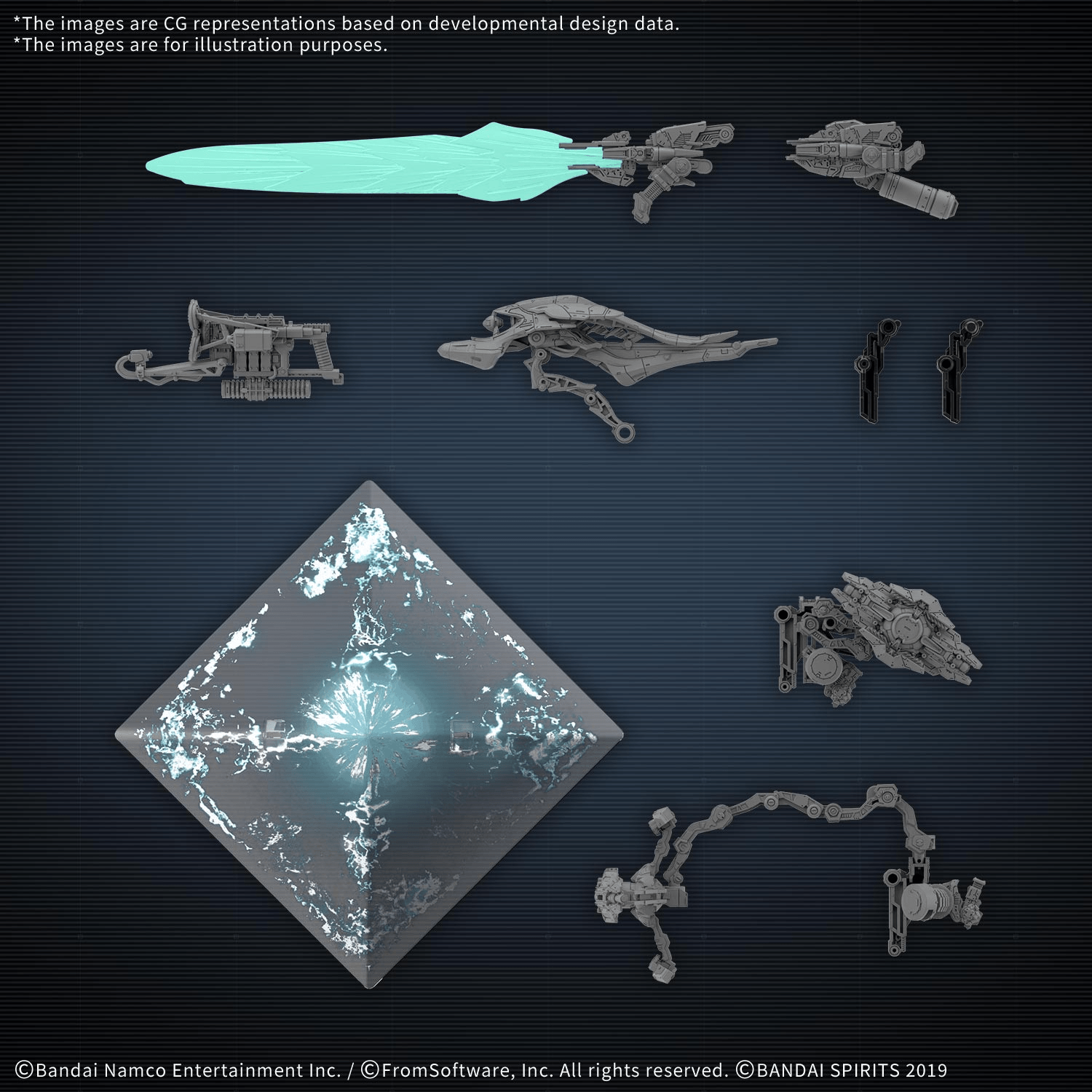 (Pre-Order )  ETA June-July 2027 30MM ARMORED CORE Ⅵ FIRES OF RUBICON SCHNEIDER NACHTREIHER/40E DUAL NATURE