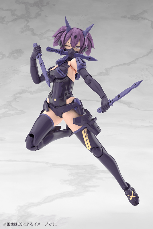 (Pre-Order CLOSED) ETA Q2 2026 - Megami Device KOTOBUKIYA ASRA NINJA KANAME SHADOW EDITION FULL PACKAGE
