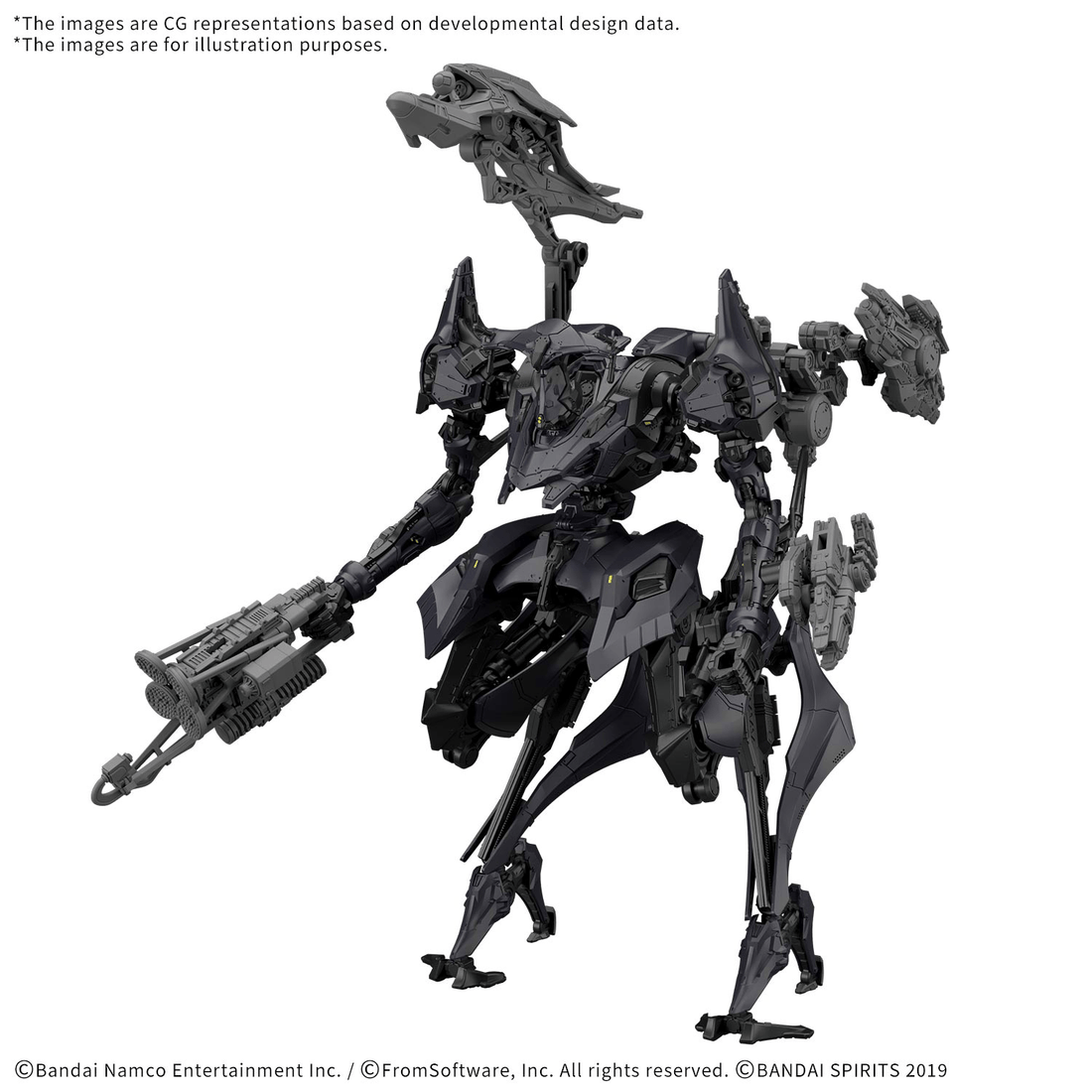(Pre-Order )  ETA June-July 2027 30MM ARMORED CORE Ⅵ FIRES OF RUBICON SCHNEIDER NACHTREIHER/40E DUAL NATURE