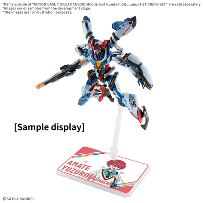 (Pre-Order Closed)  ETA Jul-Aug  ACTION BASE 7 ［CLEAR COLOR］ Mobile Suit Gundam GQuuuuuuX STICKERS SET