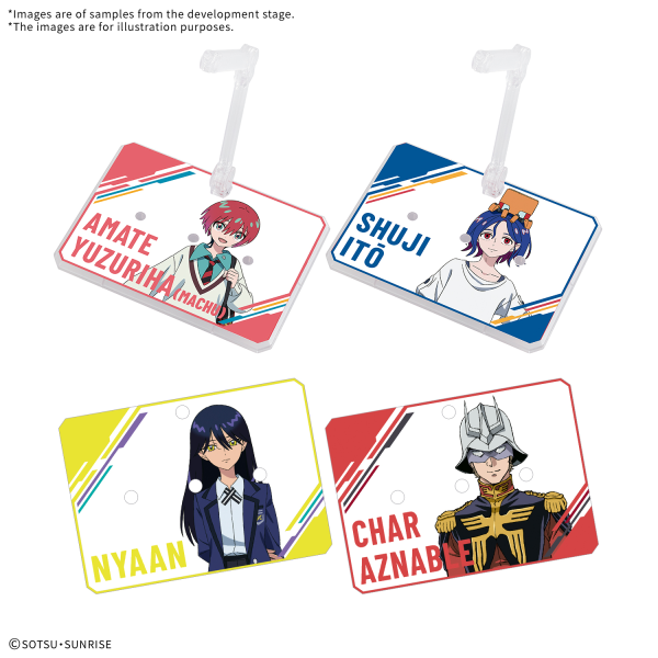 (Pre-Order Closed)  ETA Jul-Aug  ACTION BASE 7 ［CLEAR COLOR］ Mobile Suit Gundam GQuuuuuuX STICKERS SET