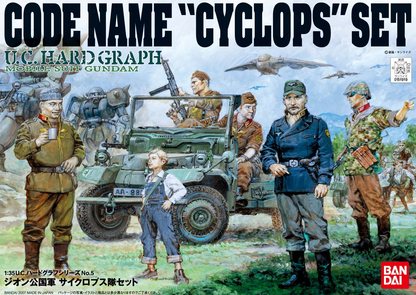 Bandai Hobby UCHG ZEON CYCLOPS TEAM SET