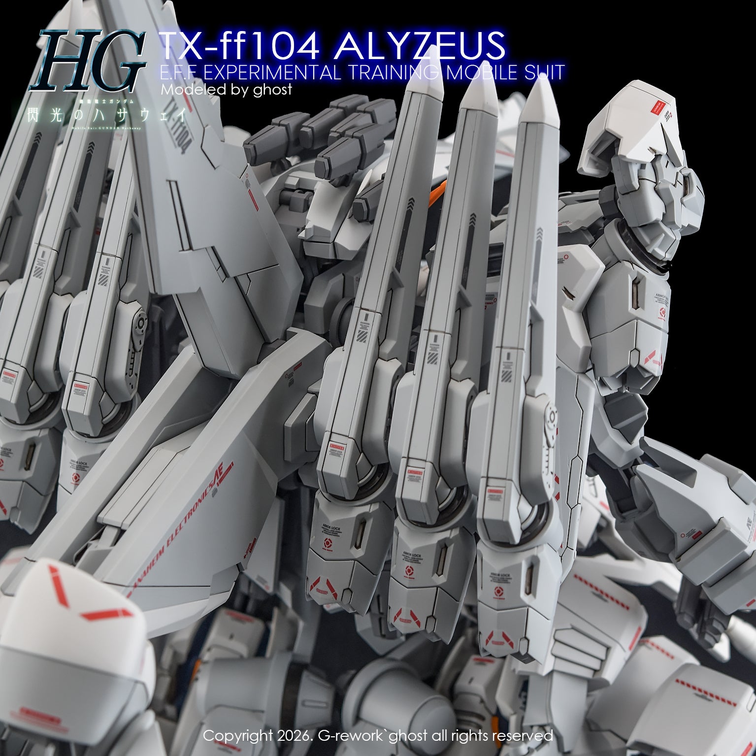 G-Rework Decal [HG] TX-ff104 ALYZEUS – Gundam Extra-Your BEST